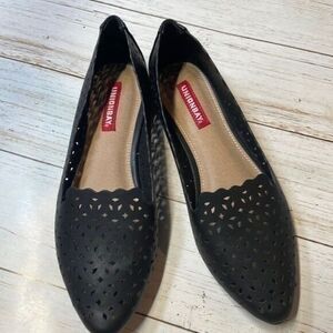 UNIONBAY women’s black flats. Size 7.